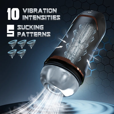 SEX TOYS ดูดอัตโนมัติชายสําเร็จความใคร่คัพ 10 โหมดซิลิโคนช่องคลอดจริง Pussy อมควยเครื่องอวัยวะเพศชายกระตุ้นเพศของเล่นสําหรับ Man