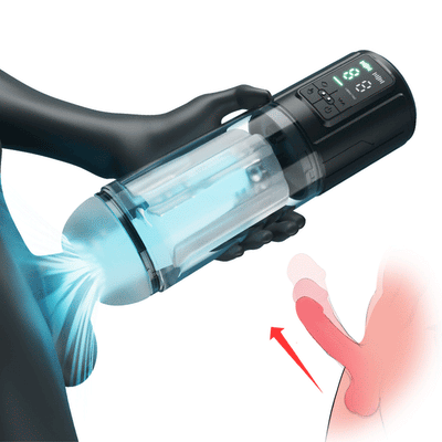 Iron Man 9 Vibration &amp; Sucking Automatic Blowjob Male Stroker