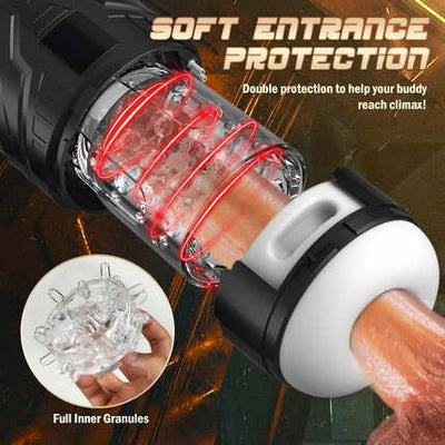 เครื่องสำเร็จความใคร่อัตโนมัติสำหรับผู้ชายเครื่องดูดเซ็กซ์ทอยกระเป๋าช่องคลอดที่แท้จริงอวัยวะเพศชายจิ๋มในปากเครื่องสั่นของผู้ชายเซ็กซ์ทอย