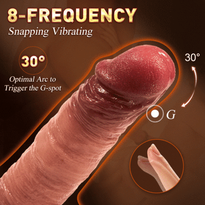 Lovely 9.1 Inch Liquid Silicone Dildo with Remote, USB Powered, Multiple Modes, Suitable for Men and Women, Realistic Feel