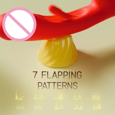 2024 Tapping Flapping Vibrator for Women G-Spot Rabbit Vibrator Clit Stimulator Vibro Dildo Female Masturbator Adults Sex Toy