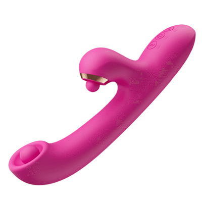 G spot Vibrator with Dual-Ball Clit 7 Vibrating Tapping &amp; 10 Rotating Stimulator
