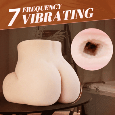 10Kg Life Size Sex Doll for Men Realistic Skin Texture Soft Female Big Ass & Pussy, Male Adult Sex Toys with 2 Hole Deeper Vagina & Tight Anal, Masturbator Butt with Torso Love Dolls for Orgasm.