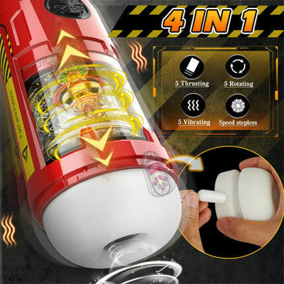 Auto Stroker Toy Male Vibrating Sucking Automatic Male Masterbator Mens Pocket Pussy Adult Sex Toys for Men Adult Toys for Men Man Masturbation Cup Hands Free Pocket Pussy Stroker with Vibrating