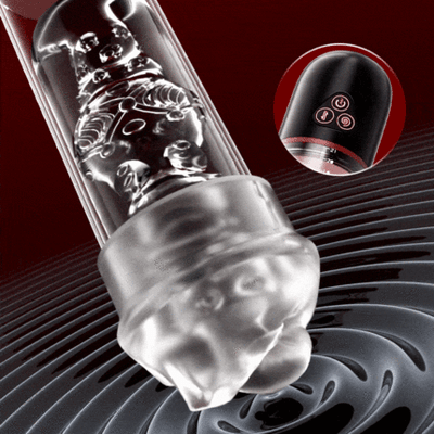 Sucking Vibrating Penis Pump  อัตโนมัติชาย Masturbator ไฟฟ้าคลิปความร้อนช่องปากช่องคลอดดูดถ้วย 700/นาทีสําเร็จความใคร่คัพสําหรับชาย