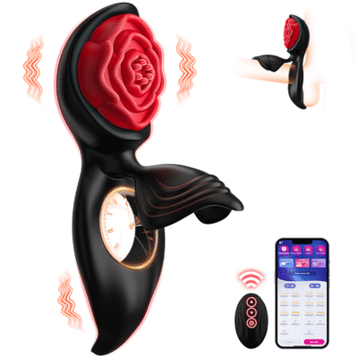 Wizard APP Control 7 Vibrating Cock Ring