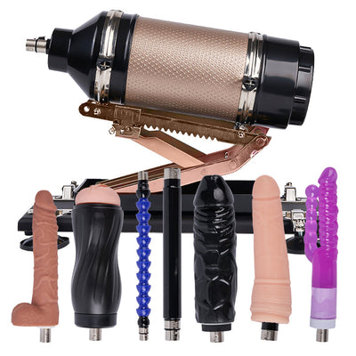 Iron Titan 400 Strokes/Mins 5 IN 1 Accessories Dildo Sex Masturbation Machine