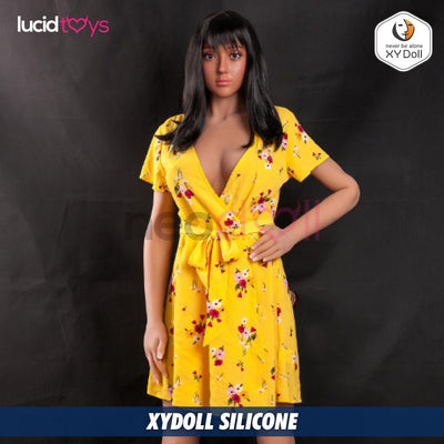 XYDoll - Xia - Silicone TPE Hybrid Sex Doll - Gel Breast - 170cm - Tan