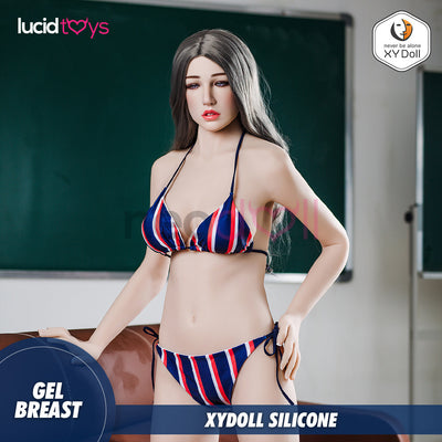 XYDoll - Stacy - Silicone TPE Hybrid Sex Doll - Gel Breast - 170cm- Natural