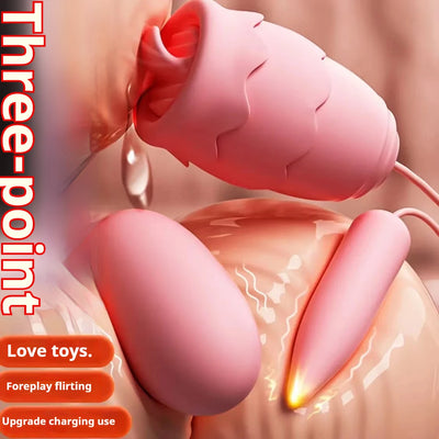 sex toys ไทย เครื่องสำเร็จความใคร่ด้วยการใช้ลิ้นแบบเซ็กซ์ทอยเครื่องสำเร็จความใคร่ด้วยเครื่องสั่นสองชั้นสำหรับผู้หญิงเกย์ทรงหัวกระสุนทางทวารหนัก