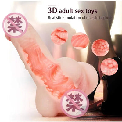 SEX TOYS องคชาติเทียมสำหรับผู้ชายถุงยางอนามัยสำเร็จความใคร่ด้วยตนเองแบบใช้ซ้ำได้เครื่องขยายอวัยวะเพศชาย dildos แบบกลวงสำหรับคู่หลั่งช้าเซ็กซ์ทอยผู้ใหญ่