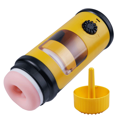 Automatic Telescopic Masturbator Powerful Thrusting High Speed Male Masturbation Cup Machine Sex Toy for Men Airplane Cup