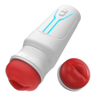 Automatic Male Masturbator Sex Toys for Men, Sucking & High-Speed Thrusting & Vibration & Heating Masturbation, Electric Pocket Pussy Stroker with LCD Display Penis Pump, Adult Toy Sex Blowjob Machine