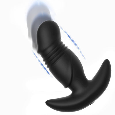 Gelugee Anal Plug Vibrator Prostate Massager ซิลิโคนเพศของเล่นสำหรับผู้ชาย Butt ปลั๊กรีโมทไร้สาย10โหมดเกย์เซ็กซี่ผลิตภัณฑ์