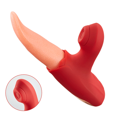 Flapping Tongue Licking Vibrator G Spot Vibrator สําหรับผู้หญิงลิ้นสั่นและดูดโหมดนวด Clitoral หัวนม Anal Stimulator คู่ผู้ใหญ่อุปกรณ์