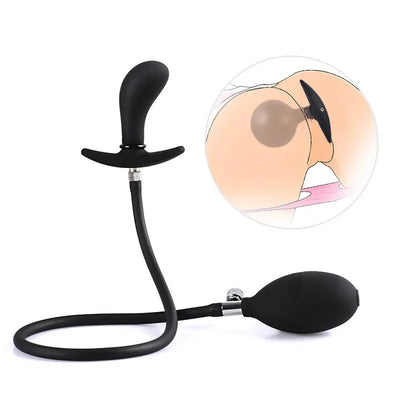 Sex toys Body-Safe ซิลิโคนขยาย Inflatable Anal Plug สําหรับผู้ชายผู้หญิงกันน้ํา,BUTT Plug Prostate Massager ของเล่นสําหรับผู้ใหญ่เกย์ Anal Toy
