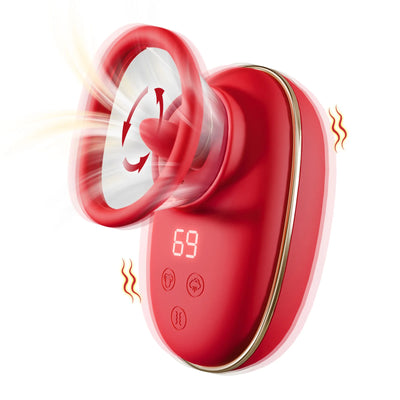 Sex Toys  Clitoral Vibrator Sucking and Licking Tongue Sex Toy for Women Nipple Vagina Stimulator Orgasm Pussy Blowjob Female Masturbation