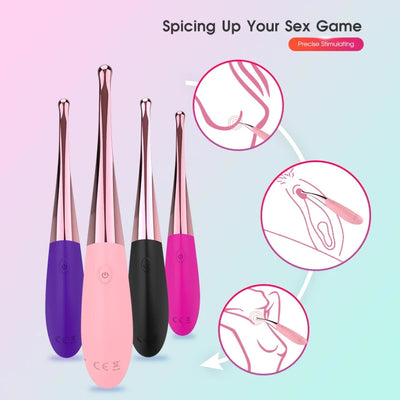 SEX TOYS ที่มีประสิทธิภาพความถี่สูงสั่นหัวนม Clitoris G จุดกระตุ้นช่องคลอดนวดผู้หญิงสำเร็จความใคร่ของเล่นทางเพศผู้ใหญ่สำหรับผู้หญิง