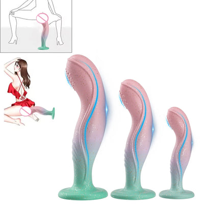 Silicone Anal Dildo Butt Plug Prostate Massager Anal Beads Stimulation G-spot Clitoral Erotic Adult Sex Toys for Men Women Gay