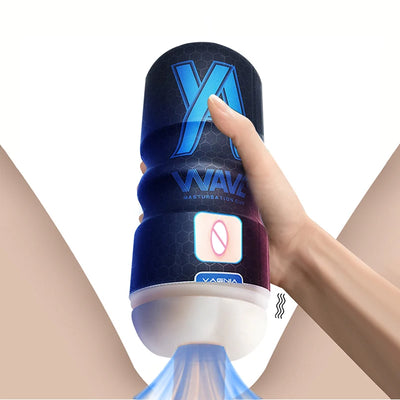 Powerful Sucking Masturbation Cup Realistic Anal Vagina Pocket Pussy Blowjob Massager Male Masturbator Sex Toys for Men 18+ Toys