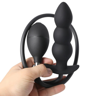 Thailand sex toys  Anal Plug โลหะ Ball Butt Plug เพศของเล่นสําหรับผู้ชายผู้หญิงขนาดใหญ่ Anus Ass Butt Dilator นวดต่อมลูกหมาก G จุดกระตุ้น