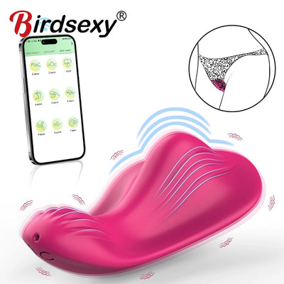 Sextoy Thai Wearable Bluetooth APP Vibrator for Women Wireless Remote Control Vibrating Egg Clitoris Stimulator Female Sex Toys for Couples