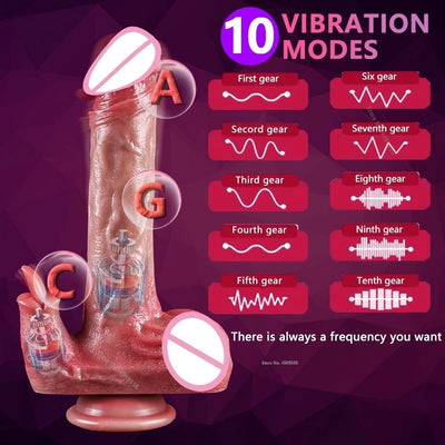 Thai sex toys การสําเร็จความใคร่ Clitoris Vibrator สอดใส่คู่หีปั๊มเพศของเล่นสําหรับ Intimacy Sex Vibrators ของเล่น Bdsm ซิลิโคนเร้าอารมณ์ผลิตภัณฑ์ 18