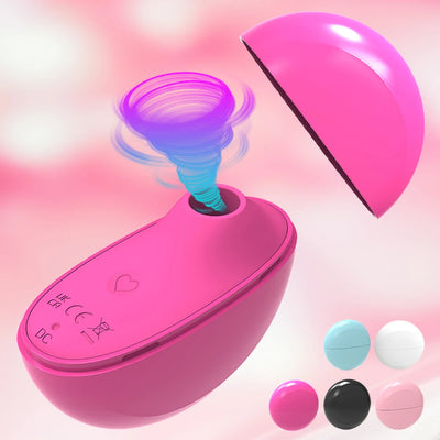 Portable Mini Sucking Vibrator Shell Design Sucker Nipple Stimulator G-spot Vaginal Pussy Massager Sex Toys Goods For Adults 18+