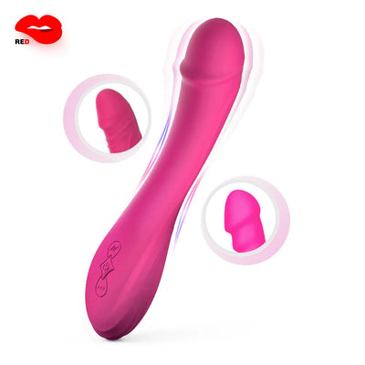 Dildo Vibrator for Women Clit Stimulator Soft Silicone G Spot Vagina Anal Vibrator Female Masturbator ผู้ใหญ่เซ็กซ์ทอยสำหรับผู้หญิง