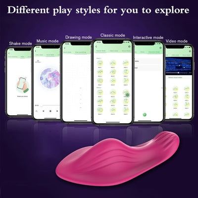 Sextoy Thai Wearable Bluetooth APP Vibrator for Women Wireless Remote Control Vibrating Egg Clitoris Stimulator Female Sex Toys for Couples