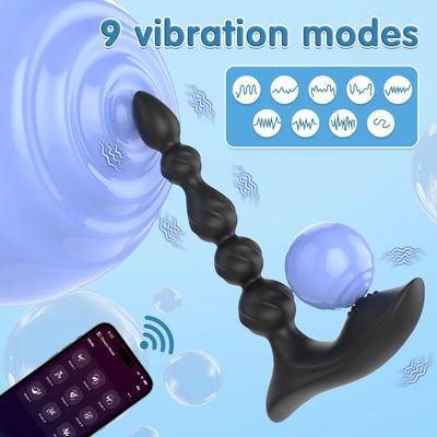 sextoy Vibrating Anal Beads Butt Plug  Sex Toys for Men Women Anal Vibrator Prostate Massager Anal Balls Men Male ของเล่นทางเพศ Masturbator 18+