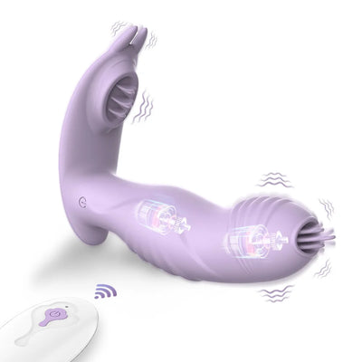 3 ใน 1 Dildo Vibrator สําหรับผู้หญิงรีโมทคอนโทรลไร้สายของเล่น Sucker Clitoris Stimulator เพศของเล่นสําหรับผู้หญิงคู่ผู้ใหญ่ 18