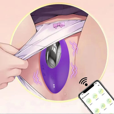 Thaisextoy จิ๋มกระป๋อง ไข่สั่น ดิลโด้ Sucking Vibrator for Women Female Wearable Clit Sucker Clitoris Stimulator 2 in 1 Sex Toys ของเล่นทางเพศ for Women 's Panties Adult Goods