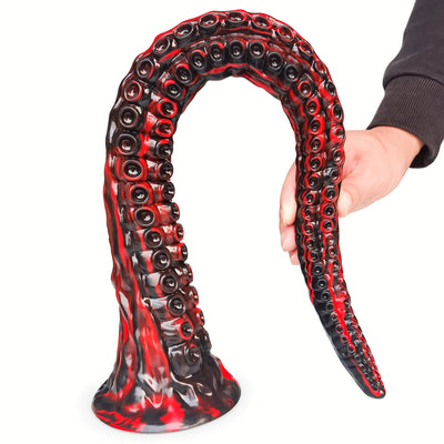 sex toys anal plugเครื่องขยายช่องคลอดทวารหนักแบบยาวสำหรับอุปกรณ์เสริมเพศสัมพันธ์ผู้หญิงผู้ชายเครื่องเซ็กซ์ทอยดิลโด้รูปสัตว์หนวดปลาหมึก