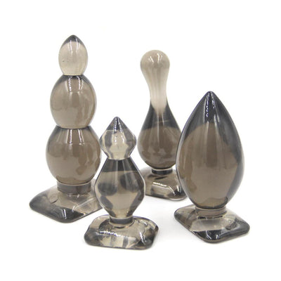 1 Piece Anal Balls, 4 Choice Stimulating Anal Butt Plug Great Jelly Anal Toys Sex Toys for Men and Women,buttplug Adult Product