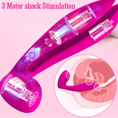 2021 Female Masturbation Clitoral Stimulation Sex Supplies Vibrator Sex Toys Men's Erotic Anal Butt Plug Dildo Prostate Massager