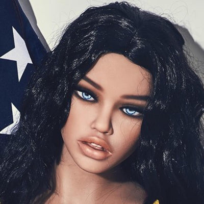 Neodoll Racy Jane - Sex Doll Head - Brown