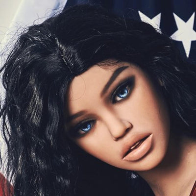 Neodoll Racy Jane - Sex Doll Head - Brown