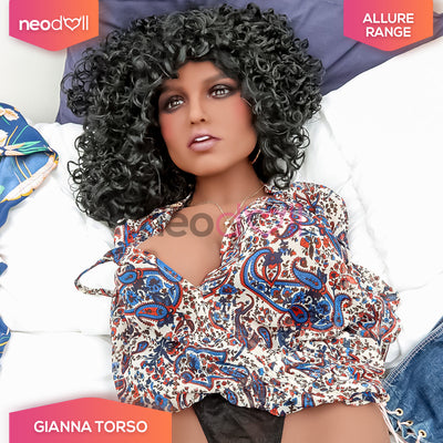 6YE Dolls - Gianna Head With Sex Doll Torso - Black