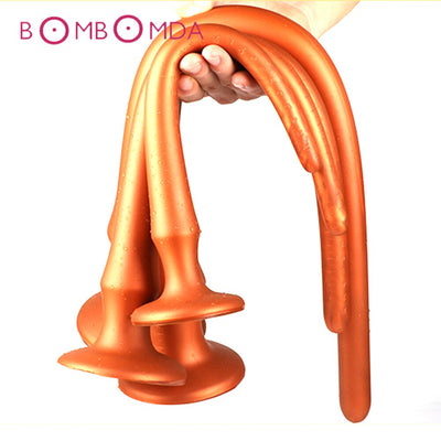 60cm Super Long Butt Plug Dildo Anal Long Adult Sex Toy for Men Prostate Massgaer Anus Vaginal Dilator Anal Plug Long Plug Butt