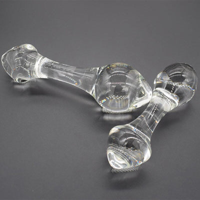 Crystal Glass Anus Enlarge Glass Dildo Anal Plug Massage Masturbation Gay Lesbian Couple Sex Products Adult Toys