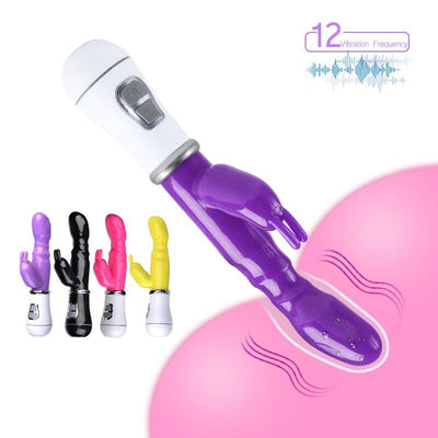 G Local Lobo Vibrador ¨¤ Prova Ddouble ¨¢gua Brinquedo Do Sexo Dupla Haste Masturba??o Coelho Vibrador Utens¨ªlios Sexo Adulto Produto Vibrador Para Mulher