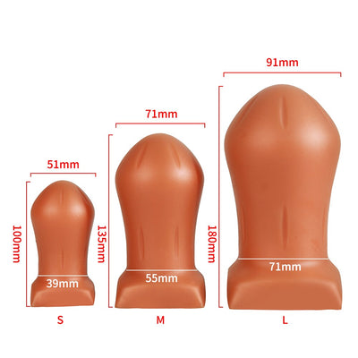 Latest Super Huge Anal Plug Soft Butt Plug Beads Ass Expansion Stimulator Big Anus Egg Dildo Masturbator Sex Toys for Women Man