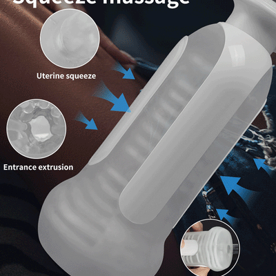 Leten Anal Male Masturbator Cup 3 Levels SPA Massage Suction with Female Sex Moaning Virtual Hip Sex for Men Masturbation Cup