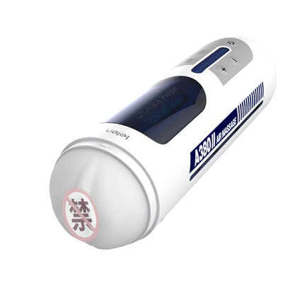 Leten Automatic Telescopic Male Masturbator High Speed Realistic Vagina Thrusting Masturbation with Suction Cup Sex Toys for Men