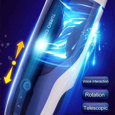 Leten Electric Piston Thrusting Automatic Telescopic Rotation 4D Vagina Male Masturbator Cup AV Star Moaning Sex Machine Sex Toy