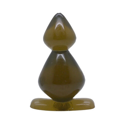 Leten Jelly Smooth Touch G-Spot Soft  Anal Toys Butt Plug Insert for Beginners ( Primary ), Unisex Sex Toys Adult Products