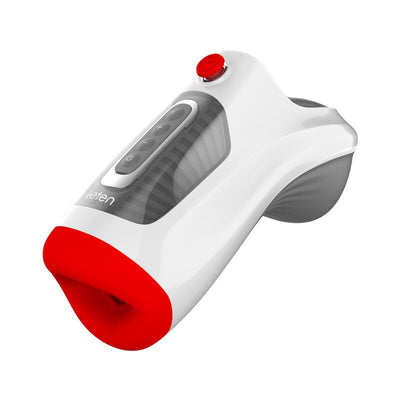 Leten Real Sucking Male Masturbator Strong Clip Oral Suction AV Blowjob Deep Throat Automatic Masturbation Cup Sex Toys for Men