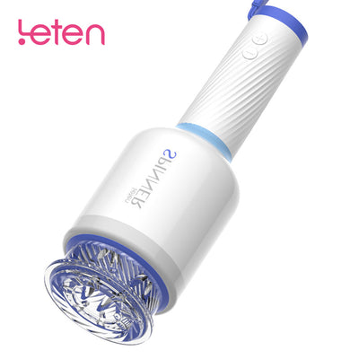 Leten Sexy Toys for Men Masturbator Cup Vacuum Vagina Fully Automatic Rotate Telescopic Glan Stimulator Oral Sucking Sex Shop 18
