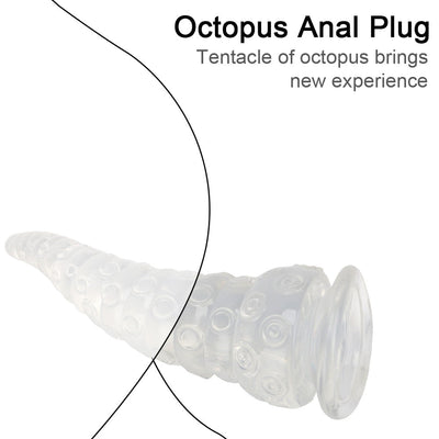 Prostate Massager Anus Expansion Anal Sex Toys Butt Plug Stimulator for Women Men Octopus Sucker Anal Plug Adult Product